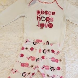 Gymboree onesie and pant set